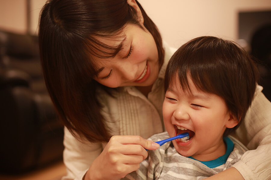 お子さんの歯の健康は家族みんなで守りましょう